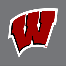 The University of Wisconsin Motion W logo on a gray background